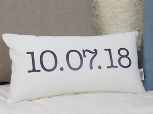 Personalized Throw Pillow - Monogram, Name or Text