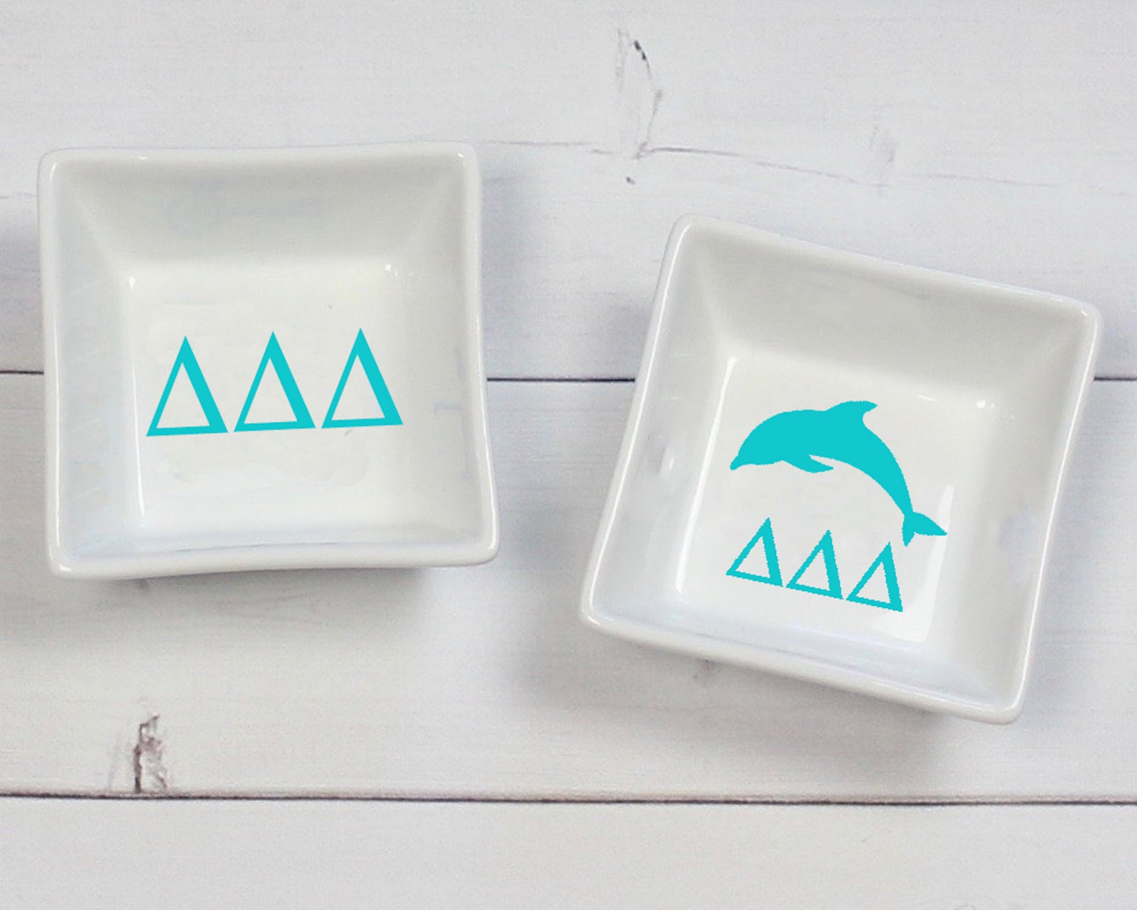 Delta Delta Delta Sorority Ring / Pin Dish