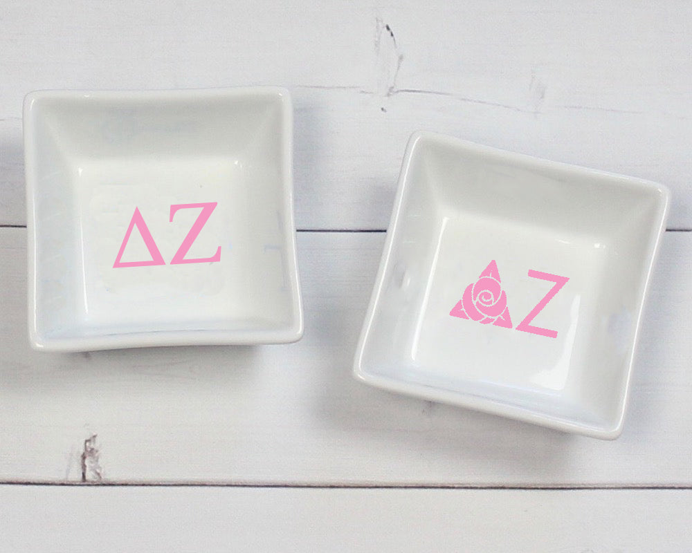 Delta Zeta Sorority Ring / Pin Dish