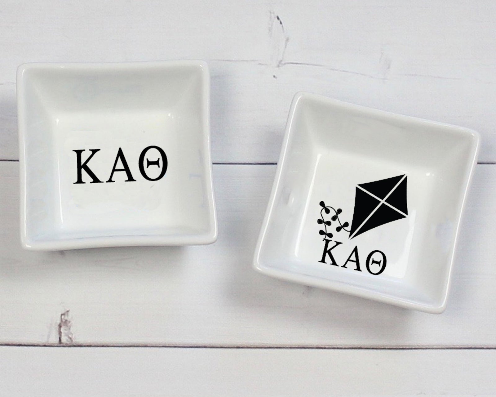 Kappa Alpha Theta Sorority Ring / Pin Dish