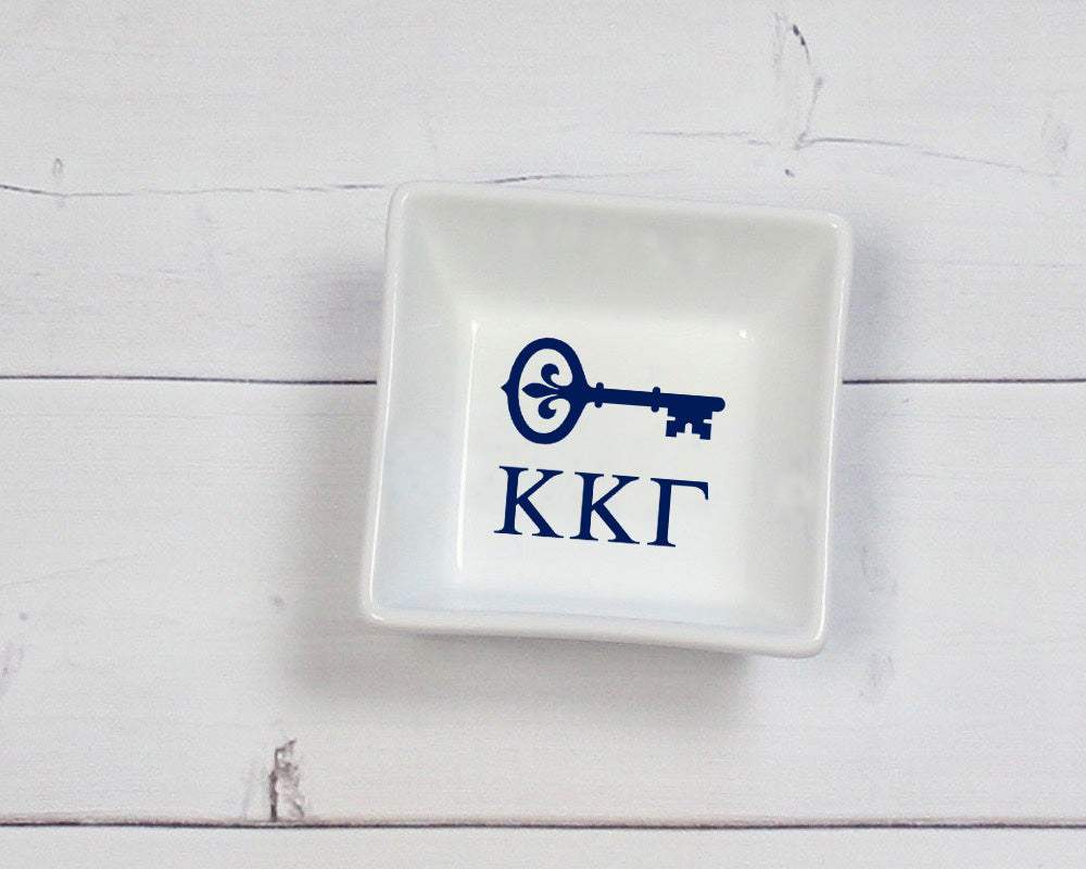 Kappa Kappa Gamma Sorority Ring / Pin Dish
