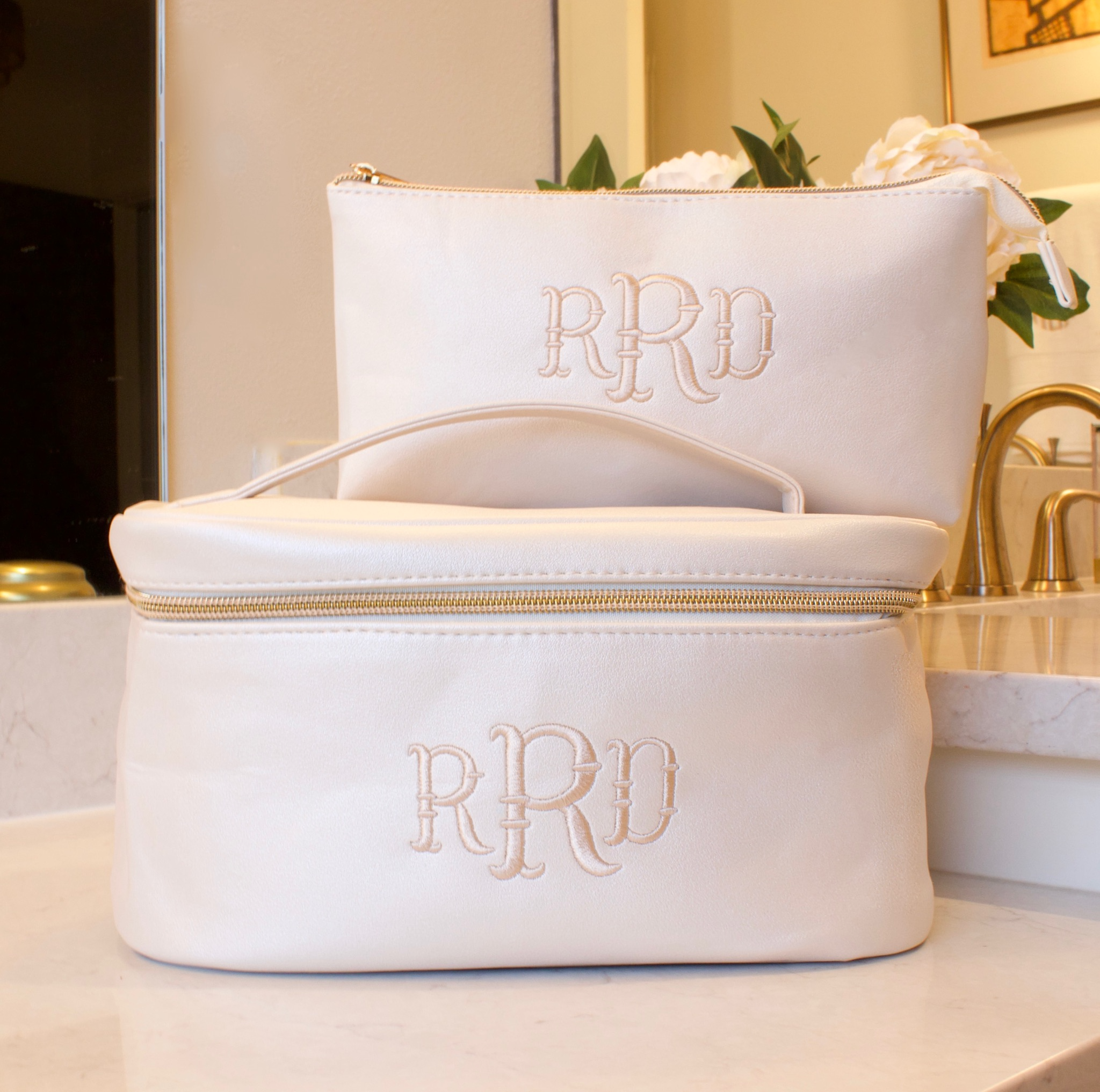 Personalized train case sale