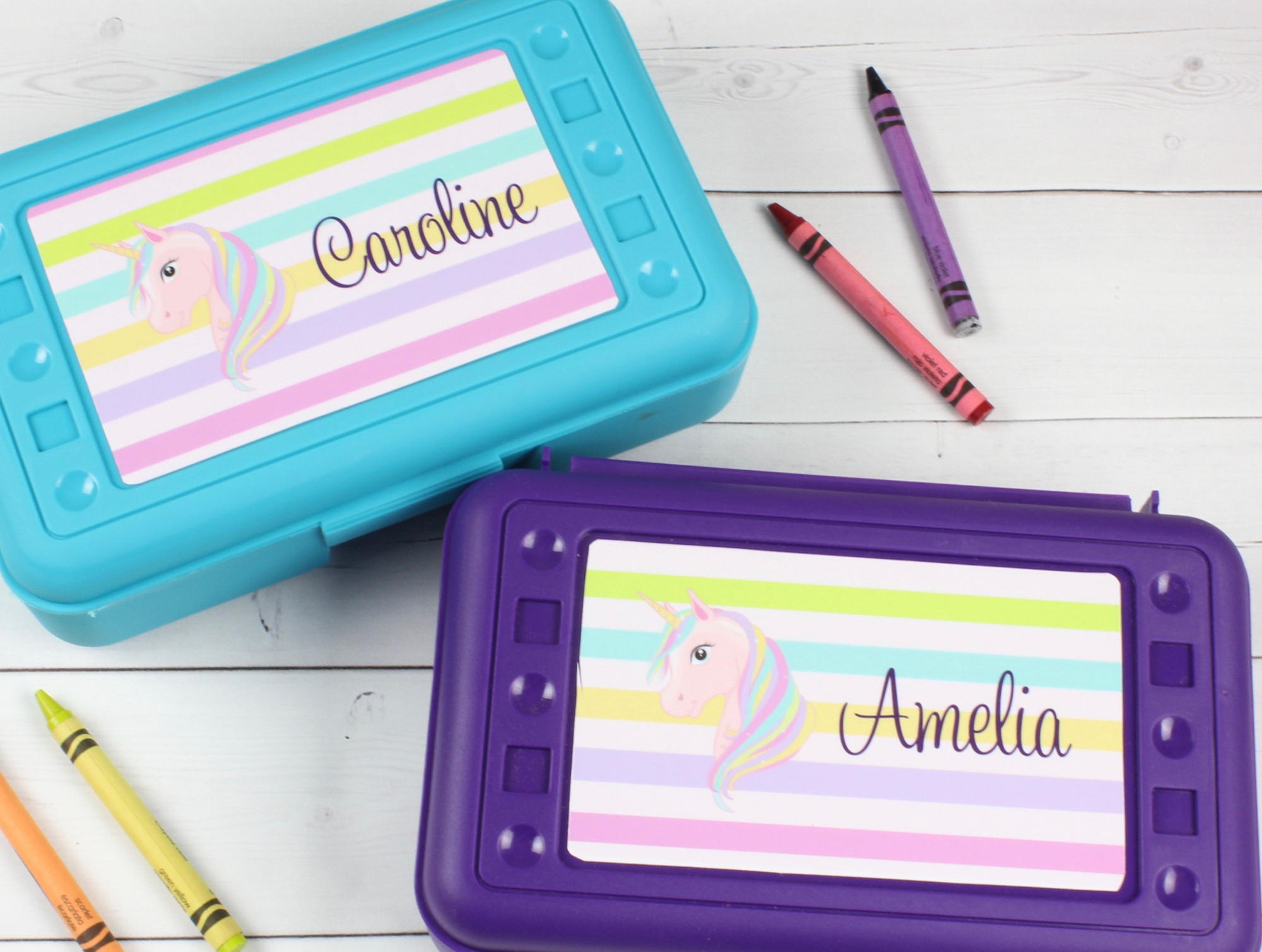 Personalized School Pencil Box - All options